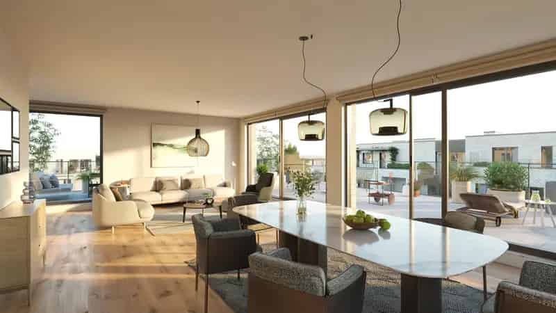 Appartement met één slaapkamer in Ukkel