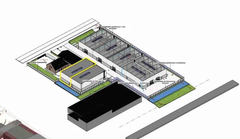 Nieuwbouw KMO-unit te huur in Temse