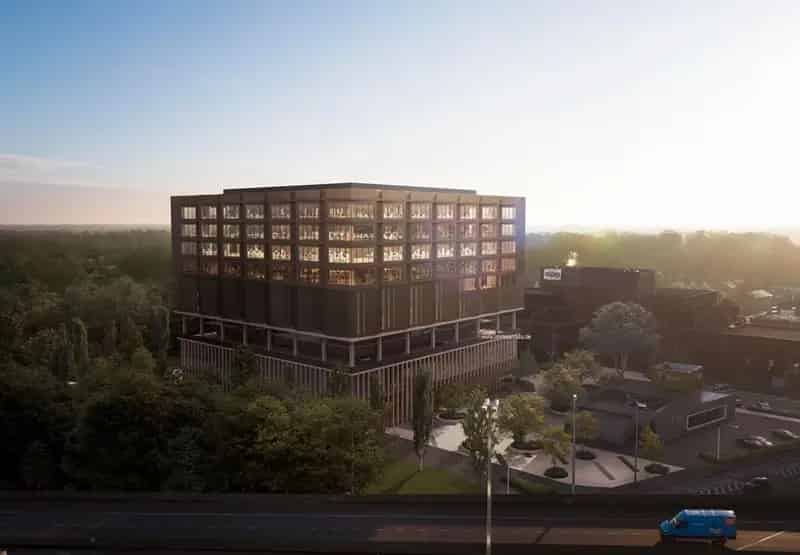 Nieuwbouw kantoorruimte te huur in Ouverture Sint-Denijs-Westrem