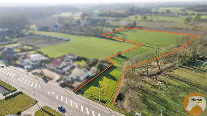 HASSELT-Mooi perceel bouwgrond voor open bebouwing en weide
