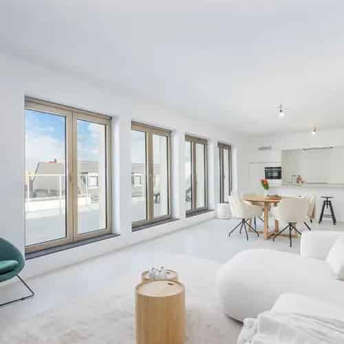 Luxueus nieuwbouwappartement met ruim terras