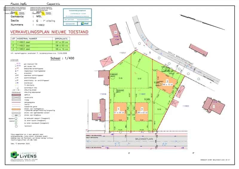 Ruime bouwgrond van 803 m², centraal gelegen in Wezel !