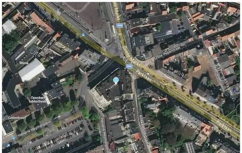 Parkeerplaats in Residentie Gaudi