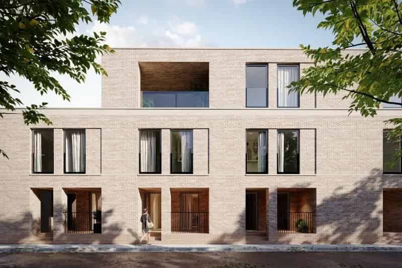 Oostakker (Gent), Pijphoekstraat - 'Amandine' - Fase 1: Lot W04