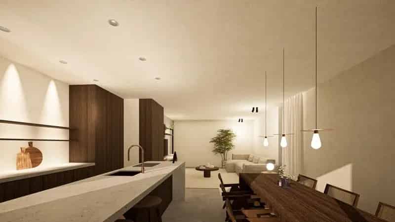 Project AHM te Maasmechelen: LAATSTE woning in half open bebouwing
