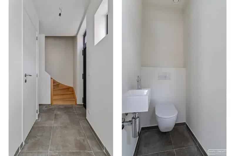 Rustig gelegen halfopen nieuwbouwwoning te koop in Moen (Zwevegem)