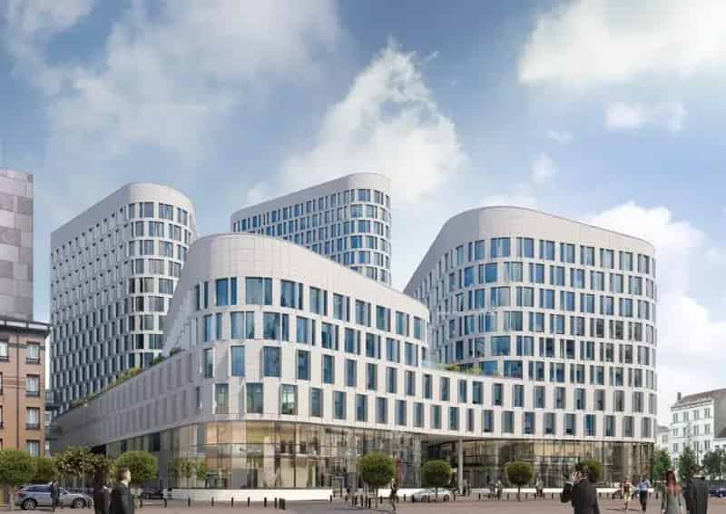 Nieuwbouw kantoren te huur in Quatuor Bruxelles