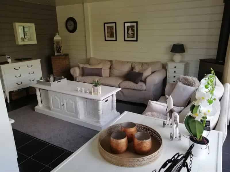 Charmante vakantiechalet in een mooie groene omgeving