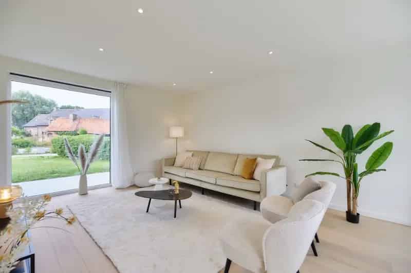 Twee moderne halfopen nieuwbouwwoningen Balegem-Dorp