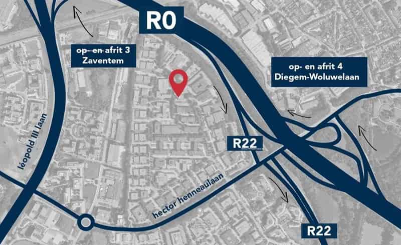 Kantoorruimte te huur Zaventem