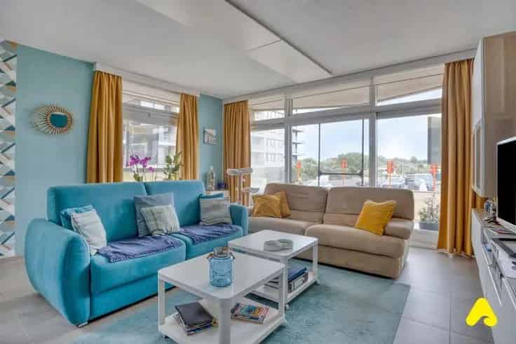 Appartement 2 slaapkamers De Panne Strand 75m