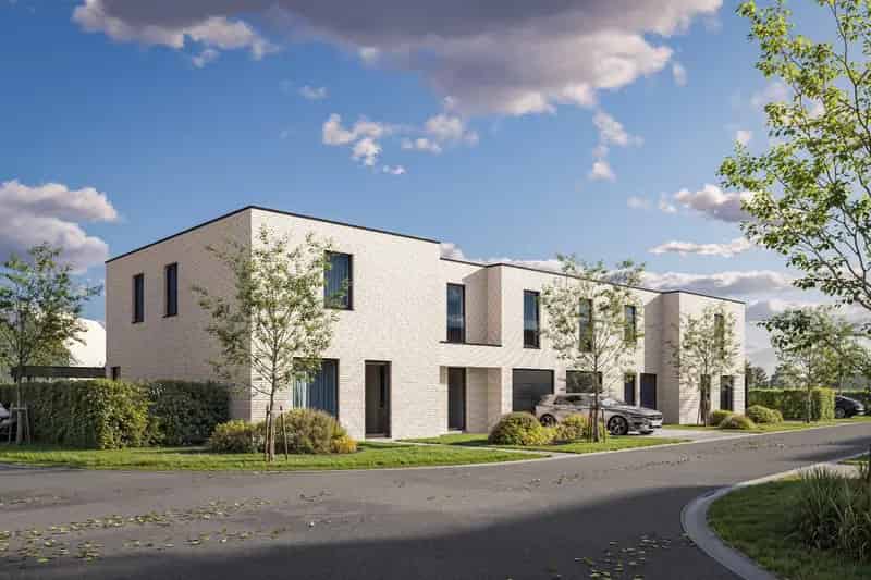 Moderne & energiezuinige halfopen nieuwbouwwoning in Waregem