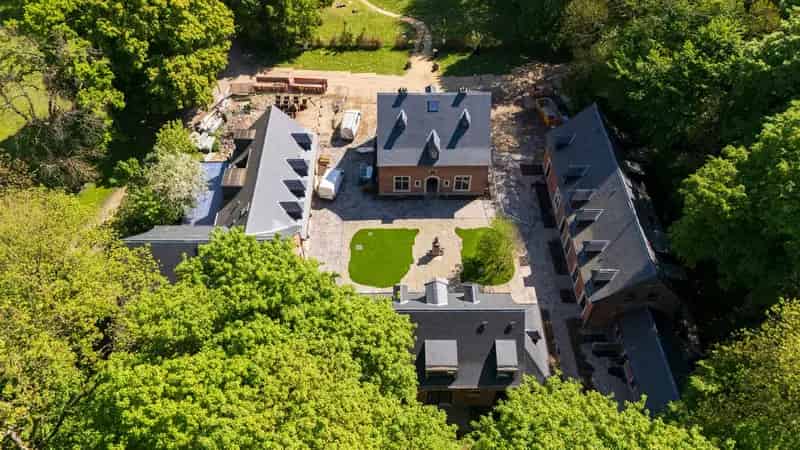 Jachtpaviljoen van de Pachthoeve Domein Drie Fonteinen