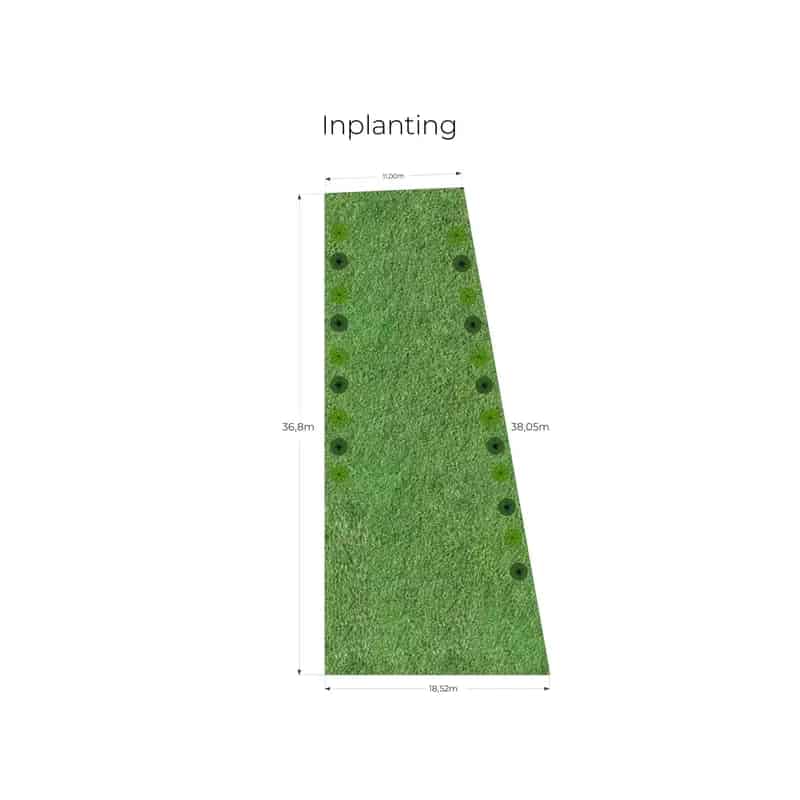 LEUK GELEGEN BOUWGROND VOOR OPEN BEBOUWING
