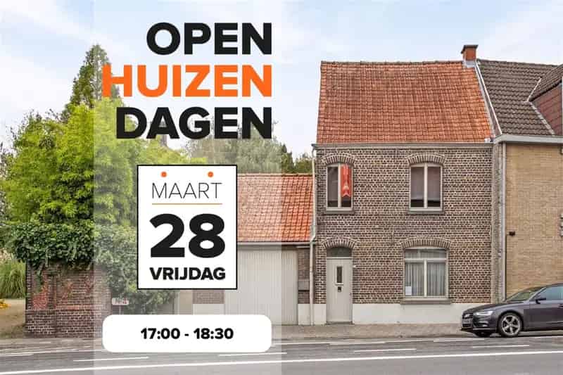 Te renoveren woning op 1439m² met uitweg achteraan