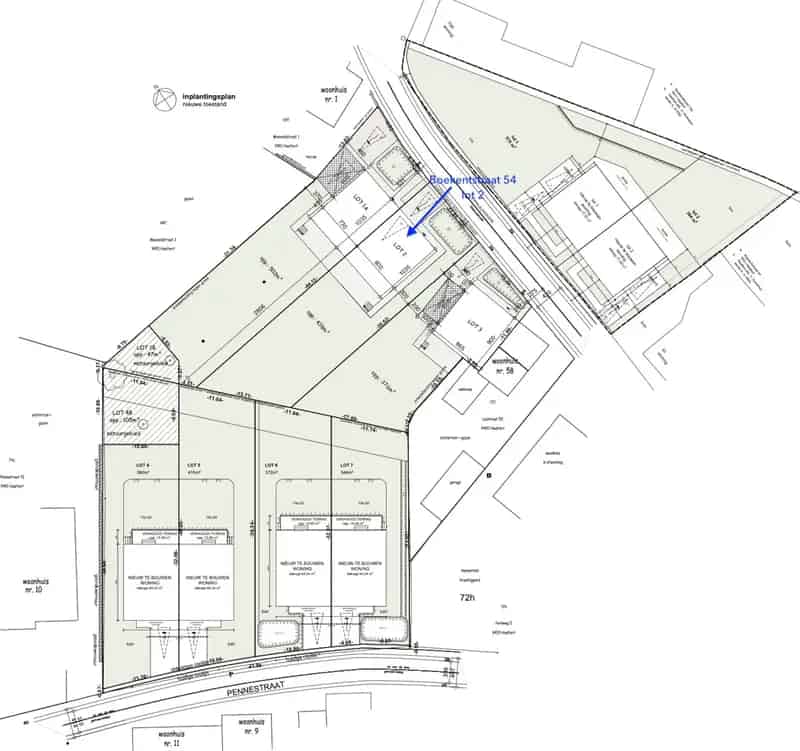 Halfopen nieuwbouwoning met garage en tuin