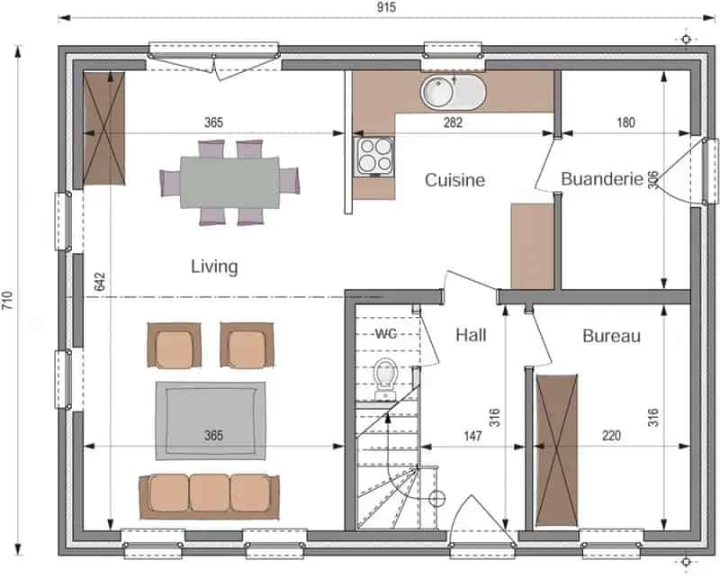 Nieuwbouw open bebouwing op bouwgrond 18 are