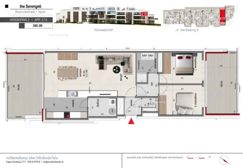 Nieuwbouw appartement te koop in Ieper