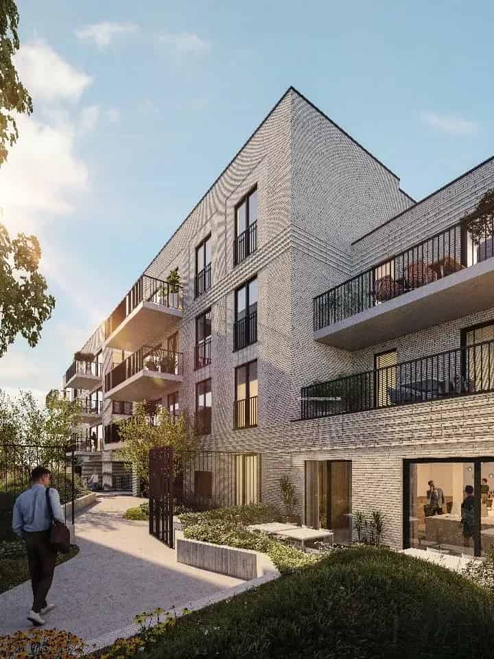 Nieuwbouw gelijkvloersappartement te koop in Kortrijk
