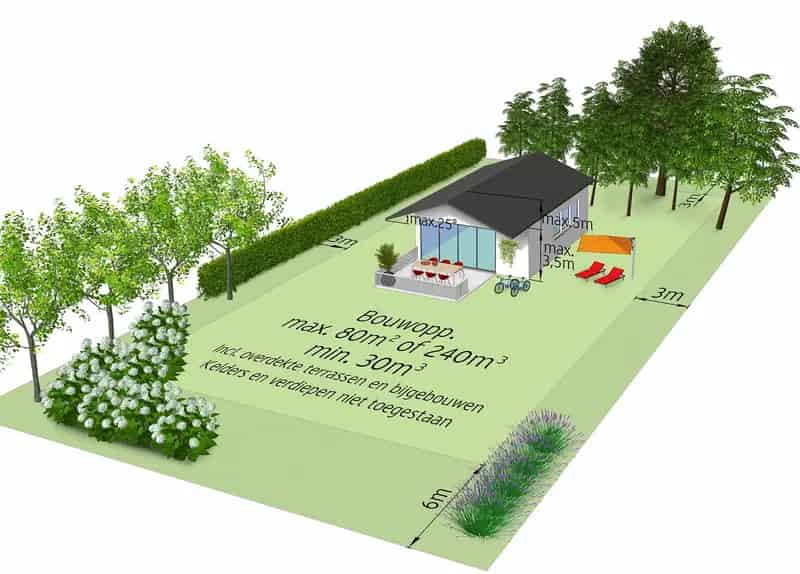 Zeer rustig gelegen grond van 1.121m²!