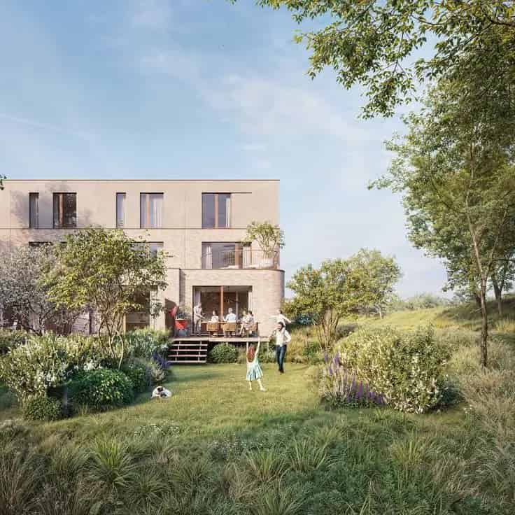 Nieuwbouw Huis te Koop Drongen 3 Slaapkamers Tuin