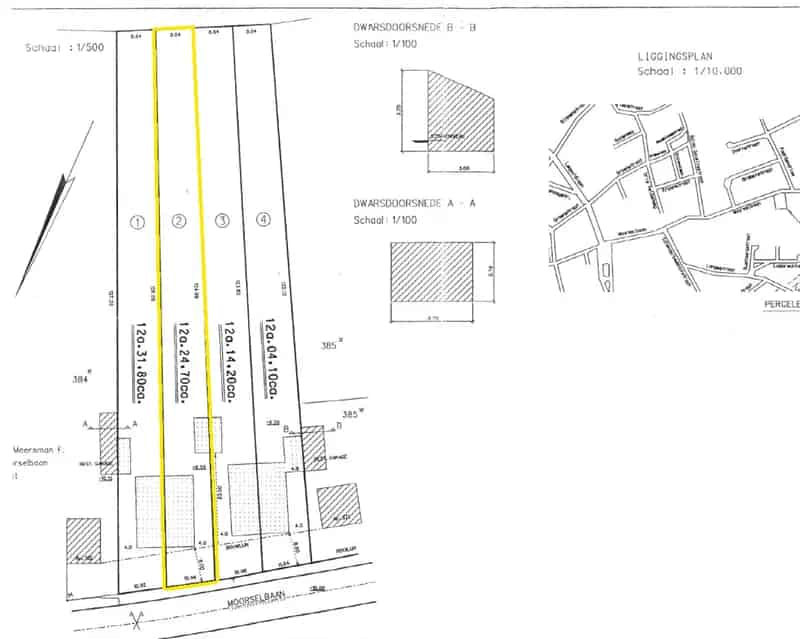 Bouwgrond geschikt voor halfopen bebouwing te Aalst!