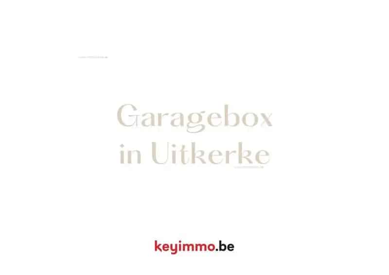 Garage te koop Blankenberge