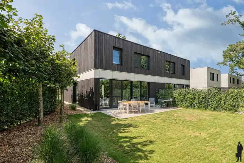 Stijlvolle, energieneutrale houtbouwwoning nabij Postel