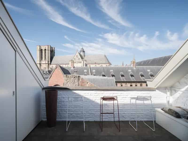 Huis te koop Gent Centrum: 3 slaapkamers, dakterras