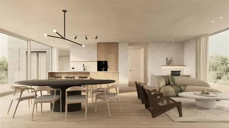Luxueus Penthouse te huur Wondelgem 3 slaapkamers