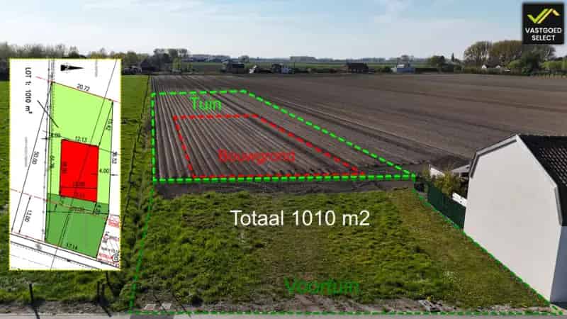 Bouwgrond te koop in Watervliet