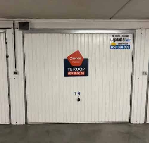 Garagebox centraal gelegen te Middelkerke