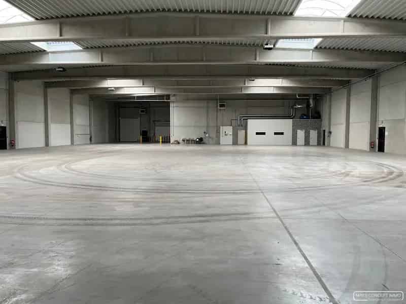 Bedrijfsgebouw met burelen en werkplaats te huur in Waregem nabij oprit E17