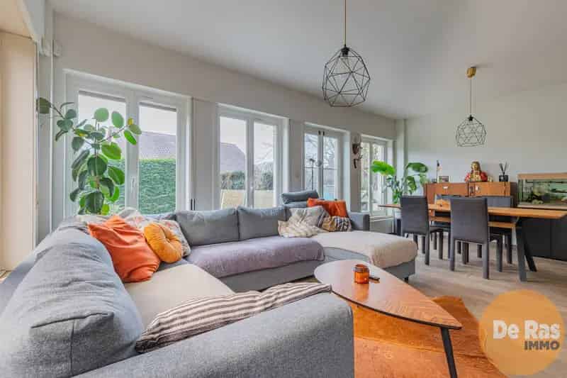 EREMBODEGEM-Woning 3 slpks, grote garage, kleine werkplaats.