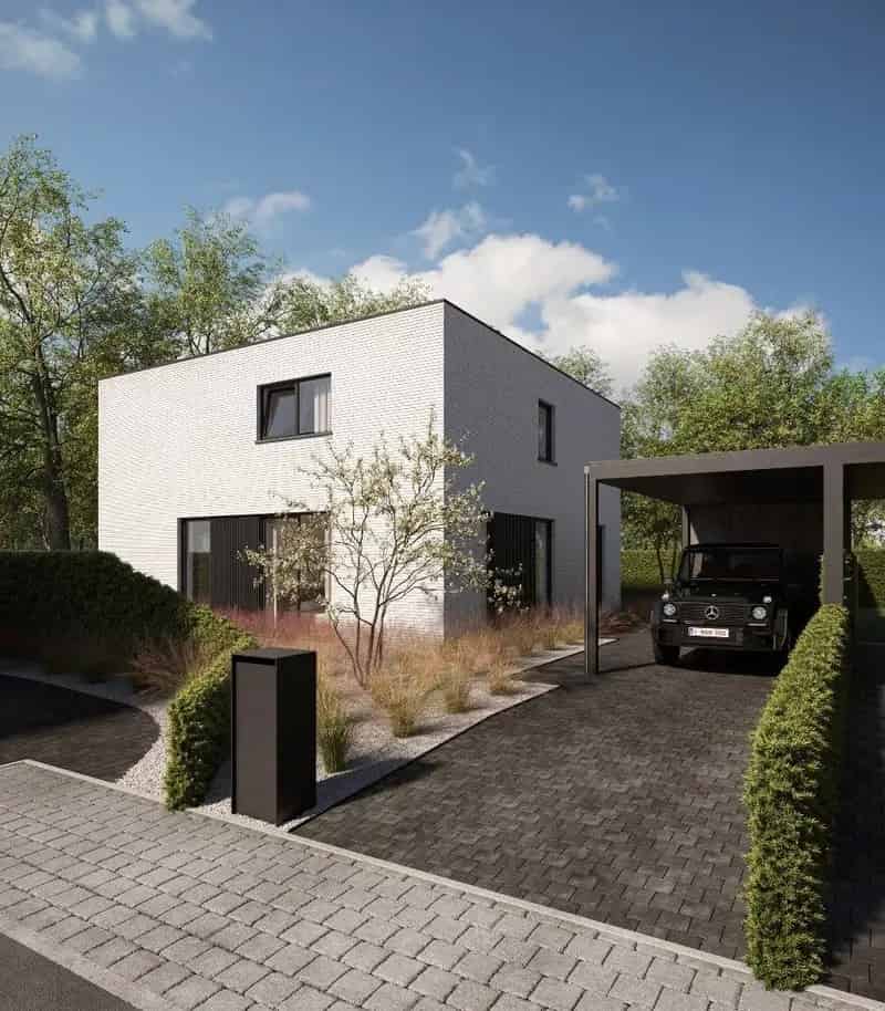 Nieuwbouwwoning met 4 slaapkamers op een uitstekende ligging in centrum Jabbeke