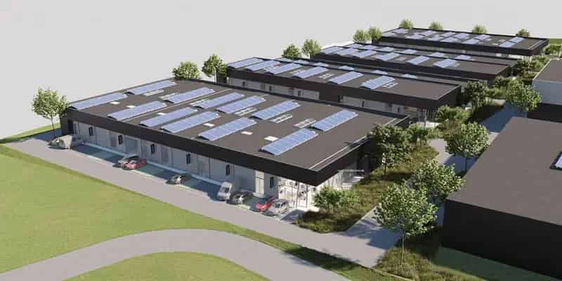 Nieuwbouw bedrijfsgebouw te koop in Bedrijvenpark Tilia Ii Lillois-Witterzée