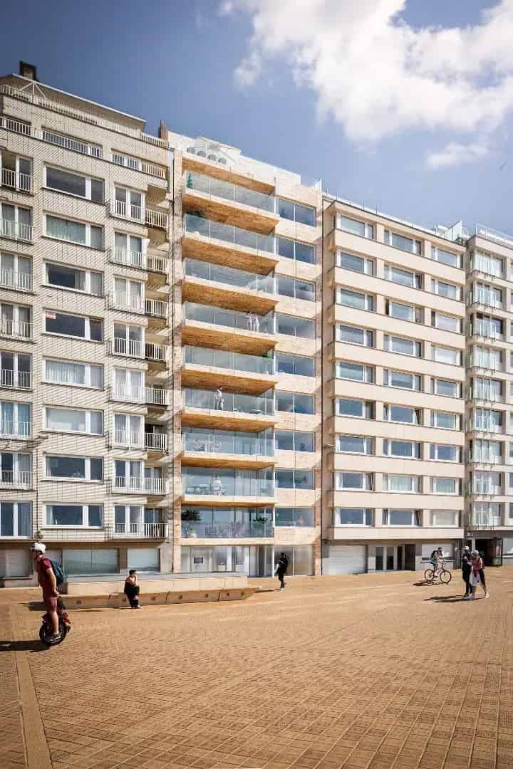 Luxe Penthouse Oostende Zeezicht 3 Slaapkamers Terras