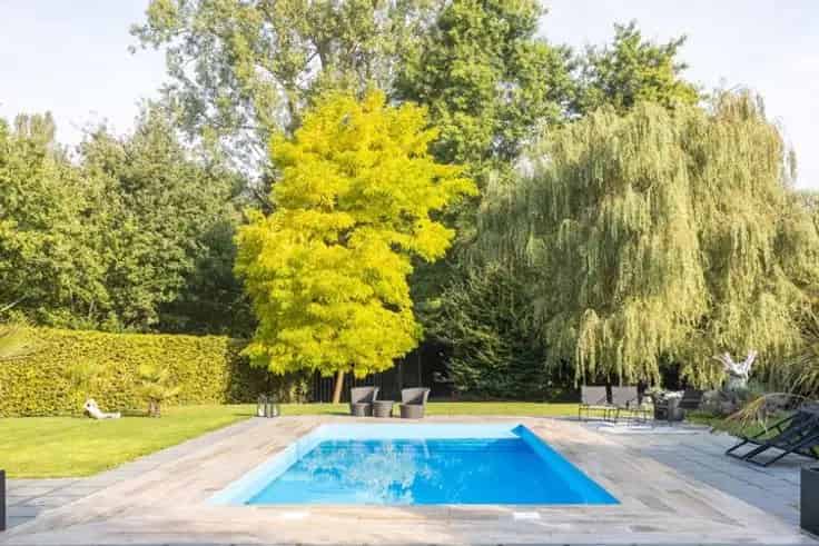 Huis Te Koop Herzele: Luxe gerenoveerde woning met zwembad en tuin