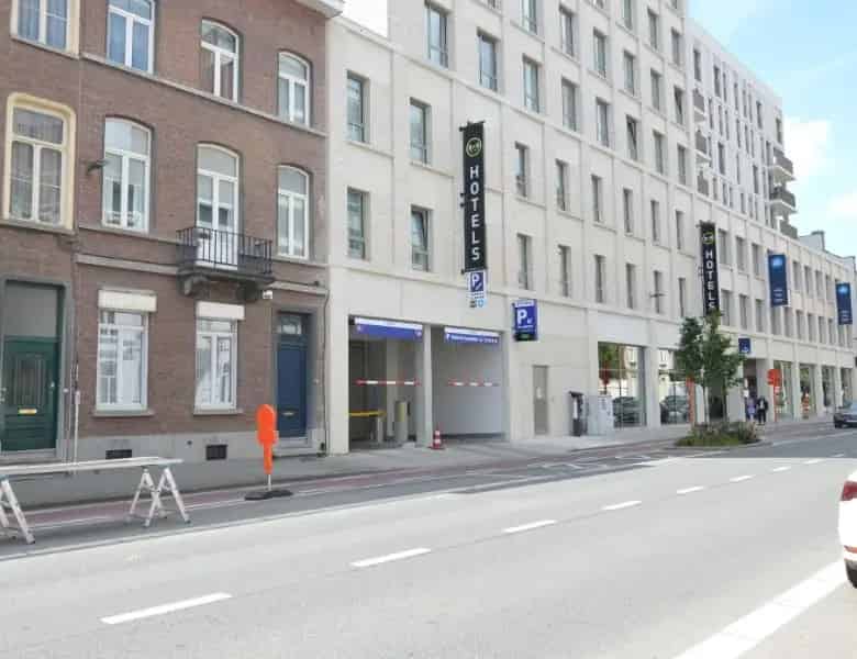 Autostaanplaats in Mechelen