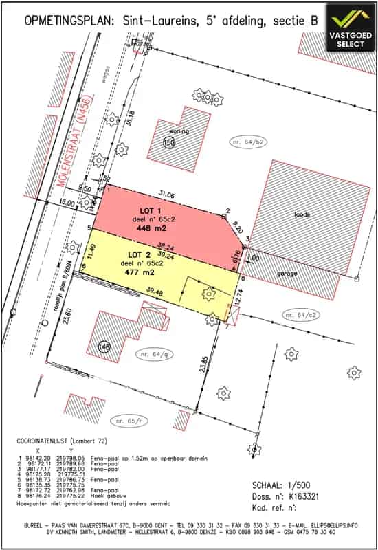 Bouwgrond te koop in Watervliet