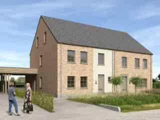 Halfopen Pastorijwoningen te Bazel Ruime Tuin en Zonnepanelen