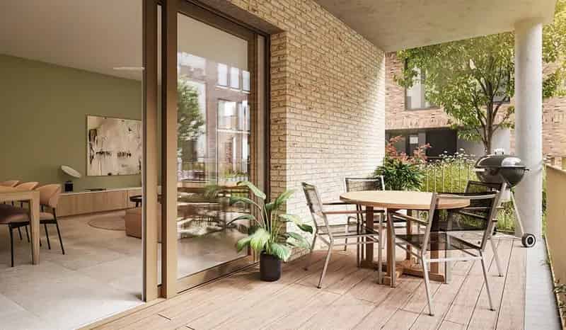 Nieuwbouw gelijkvloersappartement te koop in Roeselare