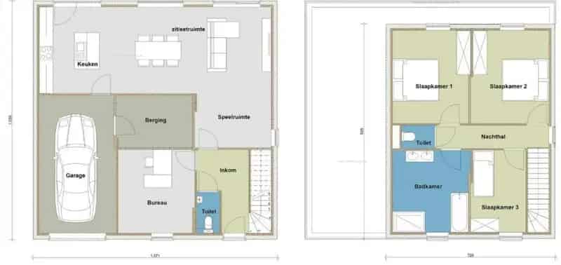 Huis te koop Ieper 3 slaapkamers Instapklaar