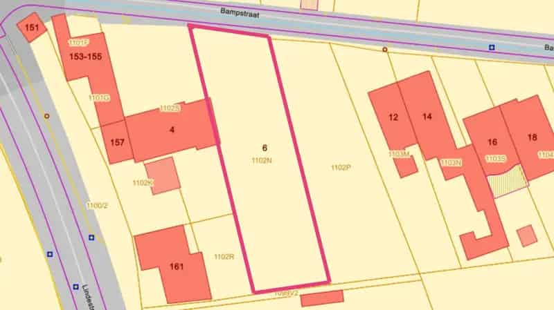 Bouwgrond van 668 m² voor halfopen bebouwing vlakbij Maastricht!