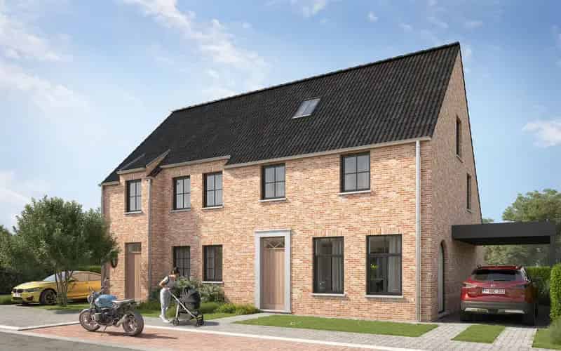 Halfopen nieuwbouwwoning