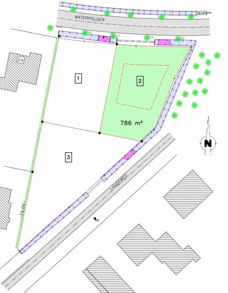 Perceel bouwgrond voor villabouw  -  Lot 2