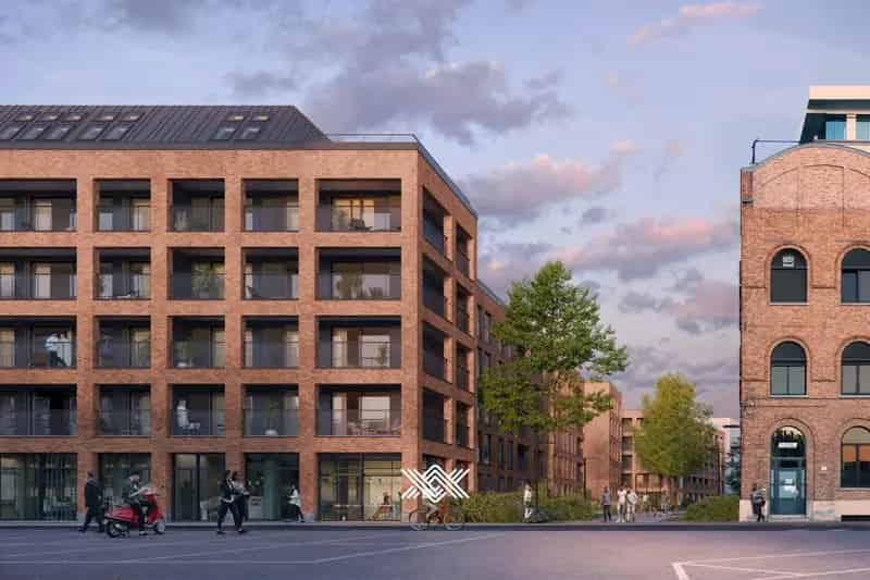 Studio te Huur Gent 54m² Terras Oude Dokken