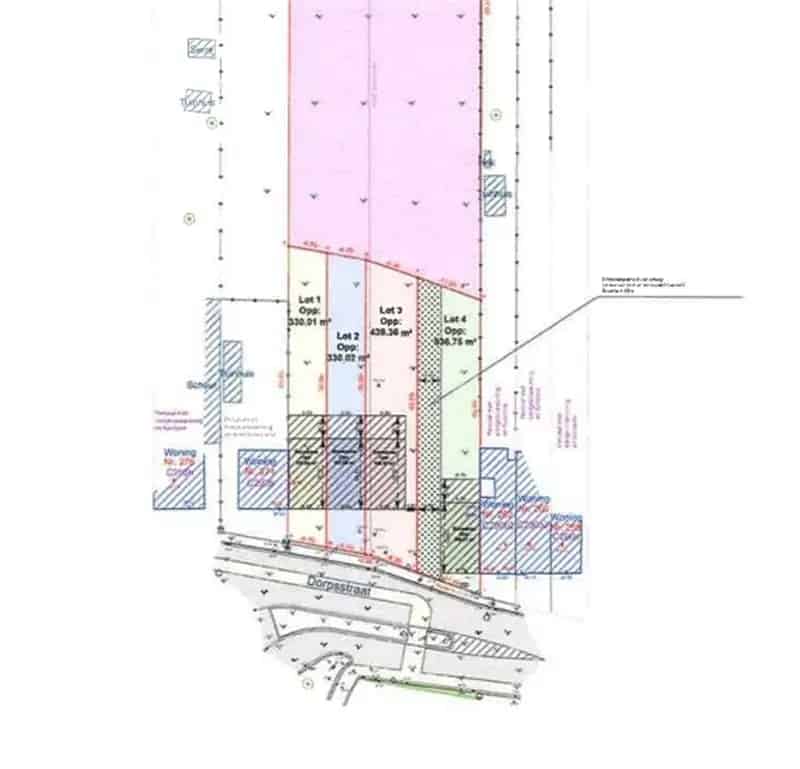 Bouwgrond voor halfopen bebouwing (lot 3) - 439 m²
