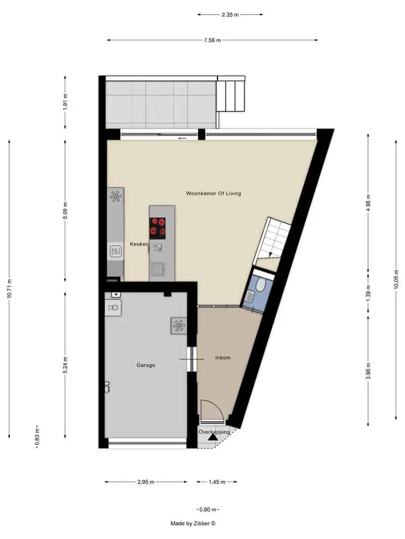 Nieuwbouw woning (label A) met 3 slaapkamers + bureau te Dworp
