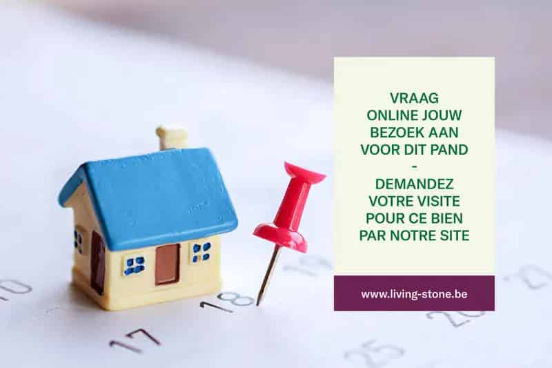 Rustig gelegen woning te Anderlecht - grens Dilbeek
